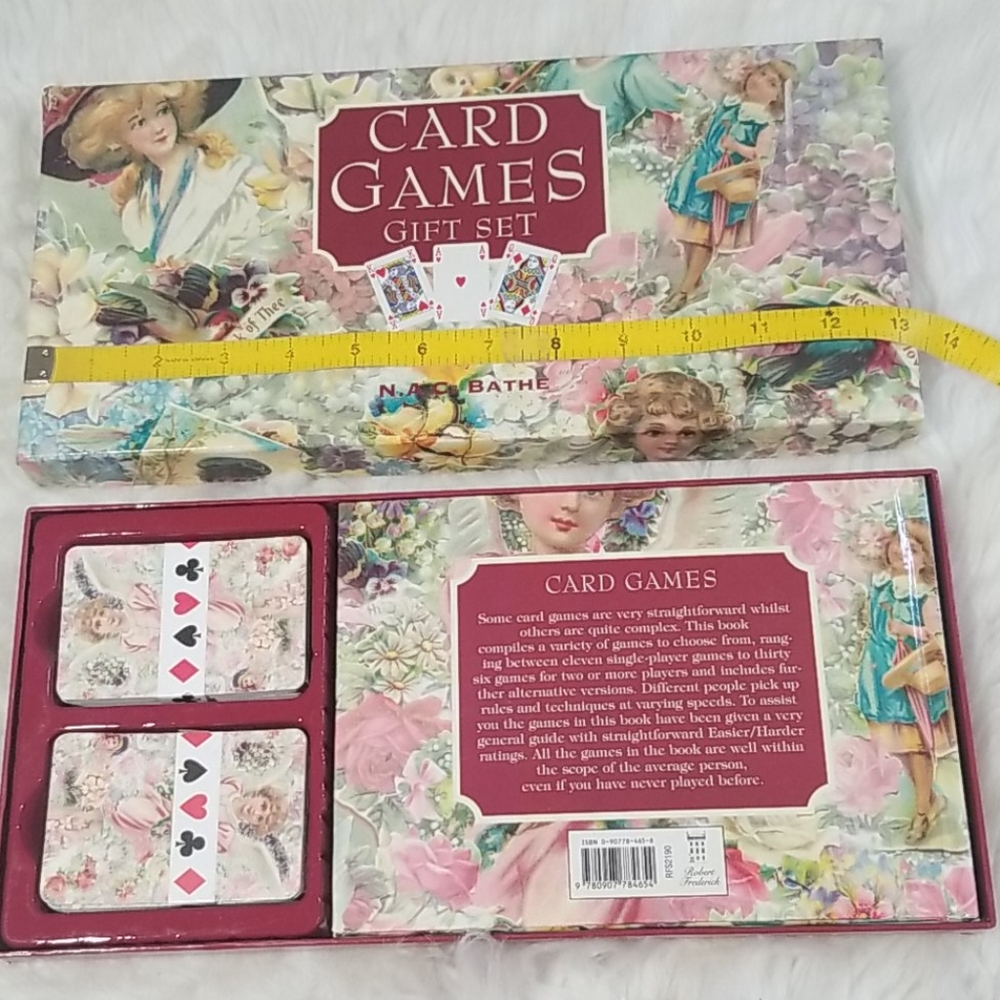 Card Games Gift Set by N.A.C. Bathe